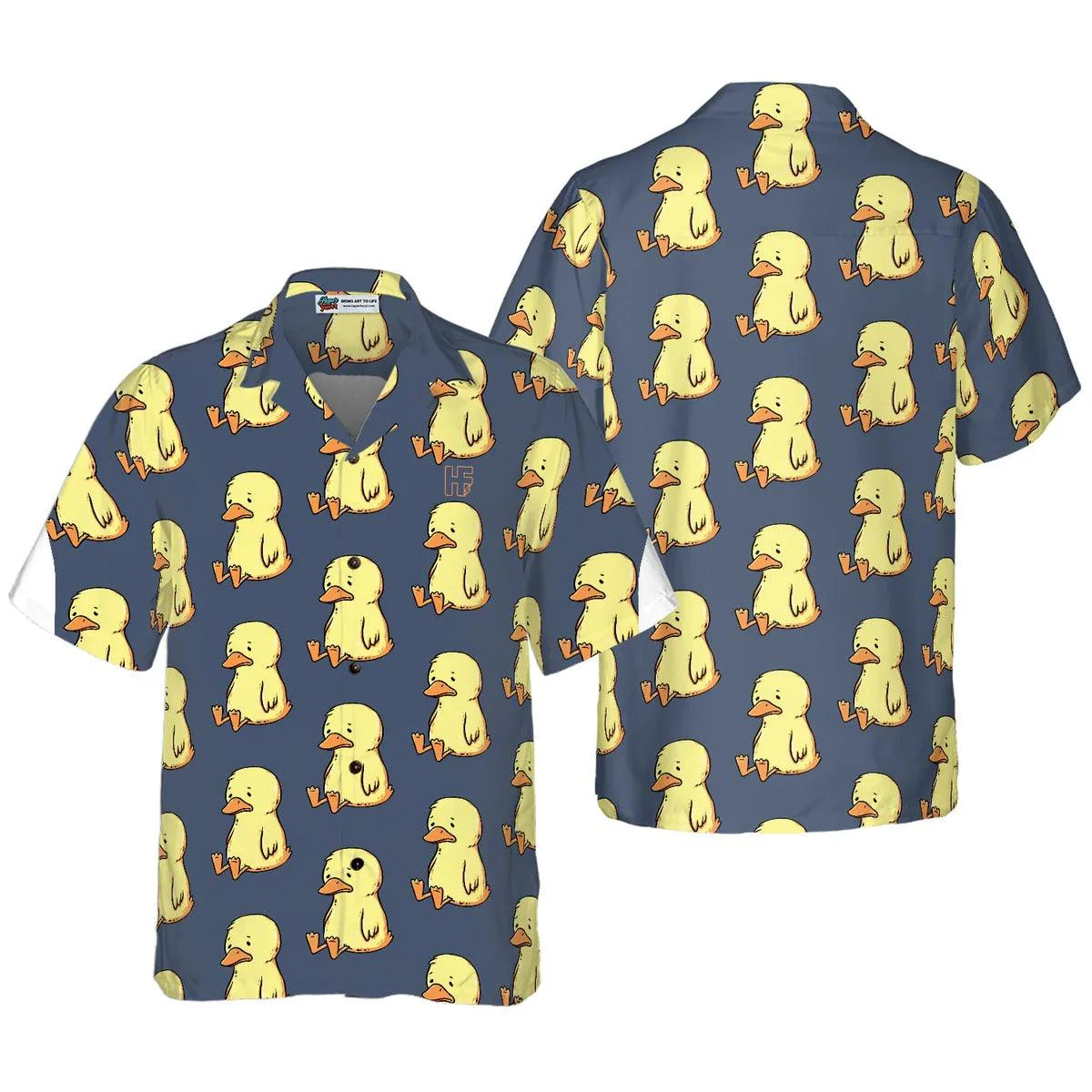 Duck Hawaiian Shirt, I'm A Sad Duck Aloha Shirt For Men Women - Perfect Gift For Duck Lovers, Husband, Boyfriend, Friend, Family