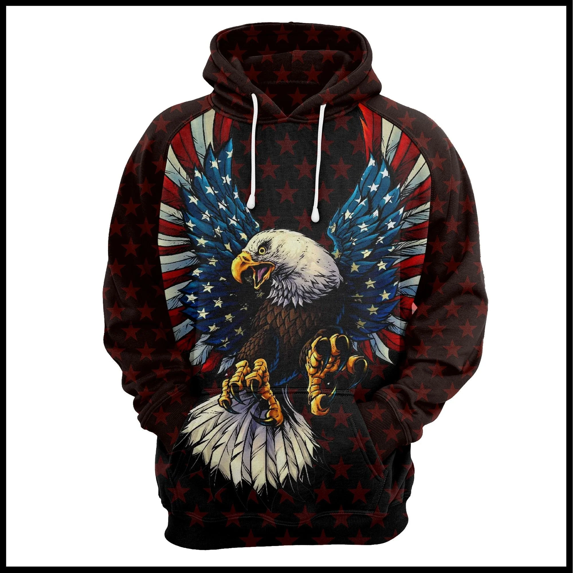 Eagle USA Pride Pullover Premium Hoodie, Perfect Outfit For Men And Women On Christmas New Year Autumn Winter