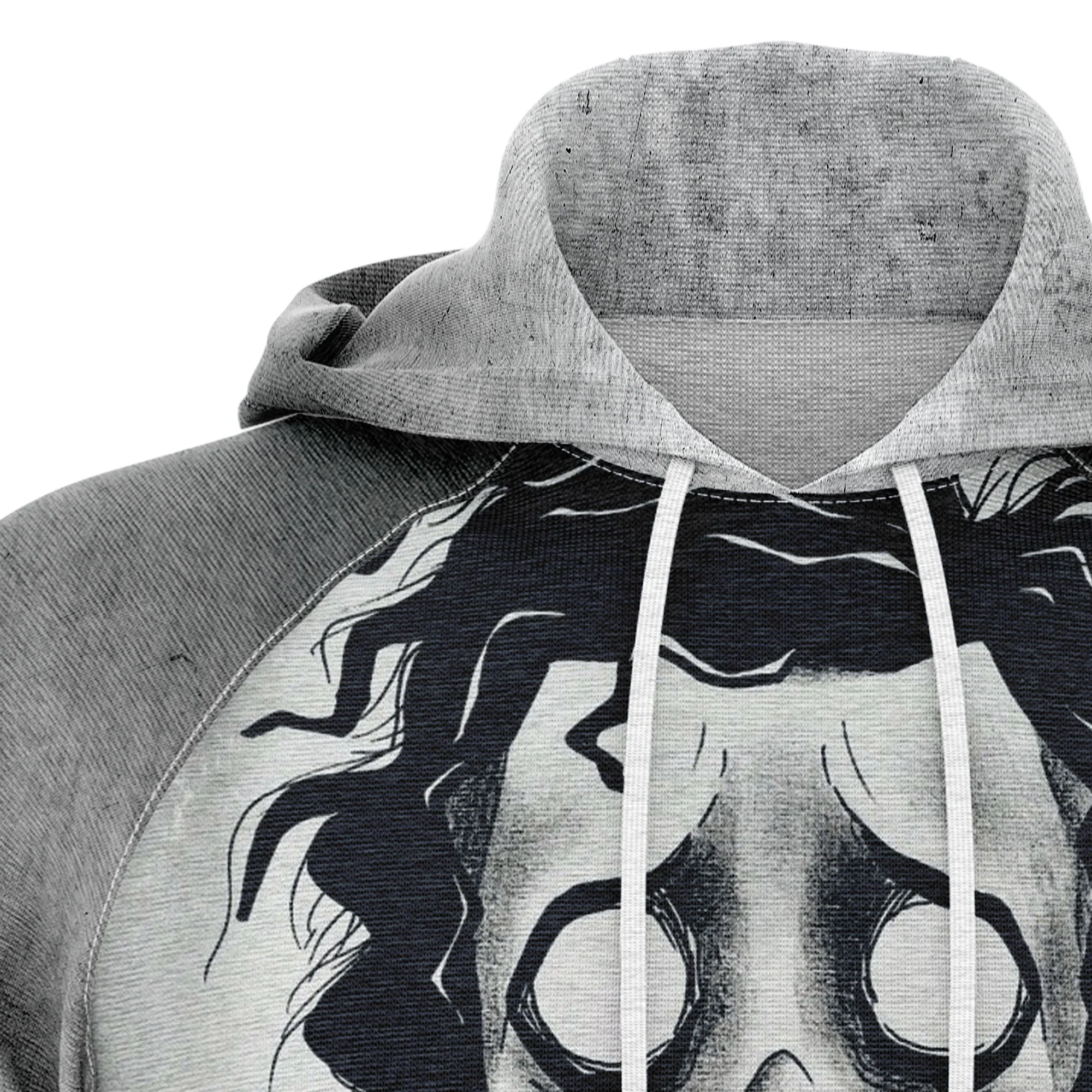 Edward Scissorhands H31813 All Over Print Unisex Hoodie - Image 2