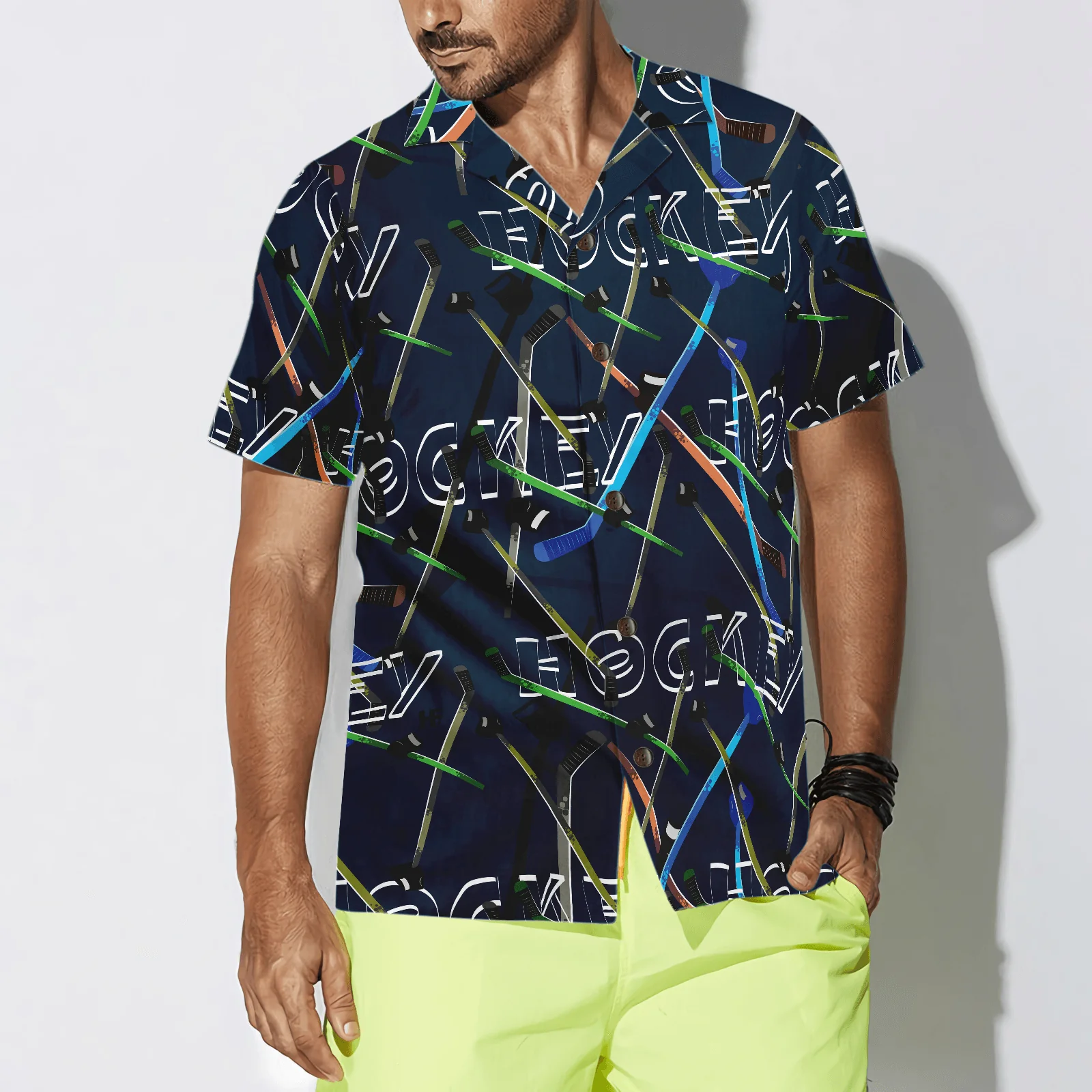 Endless Hockey Aloha Hawaiian Shirt For Summer, Colorful Shirt For Men Women, Perfect Gift For Friend, Team, Family, Hockey Lover - Image 4