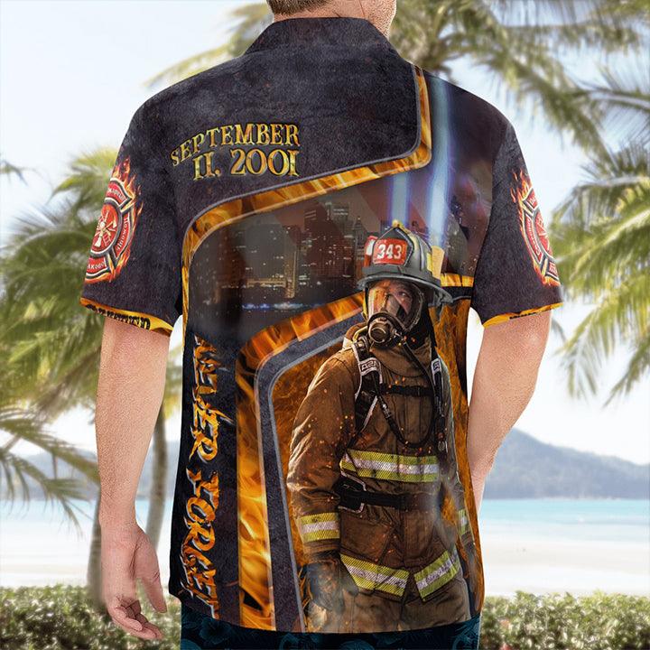 Firefighter Hawaii Shirt - Perfect Gift For Friend, Family - Image 3