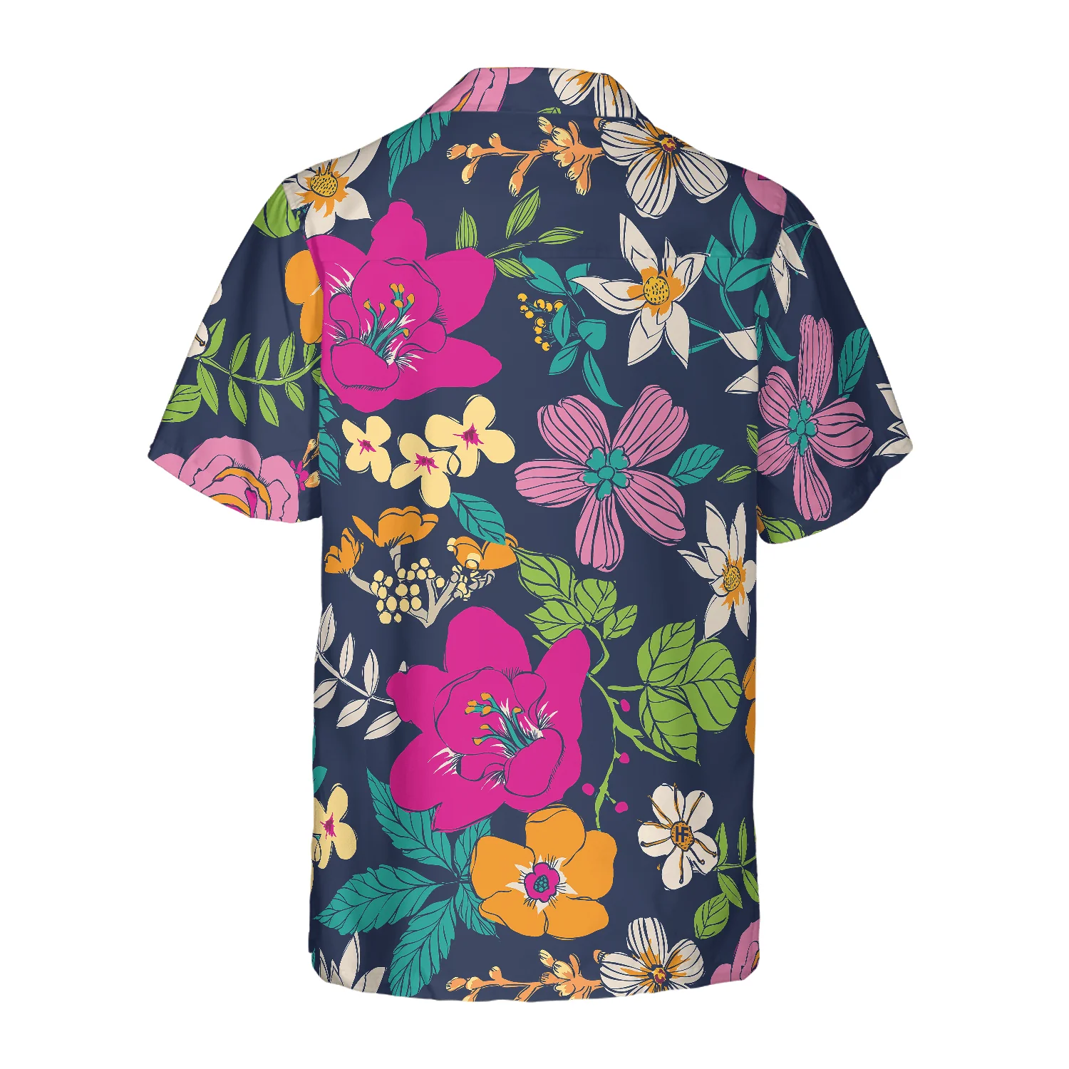 Floral Flower Hawaiian Shirt, Colorful Summer Aloha Shirt For Men Women, Perfect Gift For Friend, Team, Family - Image 2