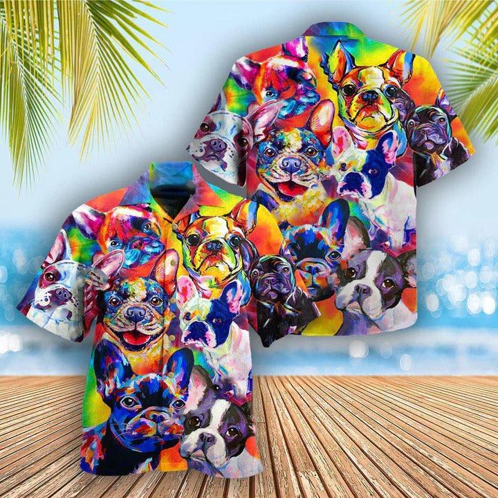 French Bulldog Aloha Hawaii Shirt - French Bulldog Don't Like You Neither Do I Hawaiian Shirt For Summer - Perfect Gift For Dog Lovers, Friend, Family