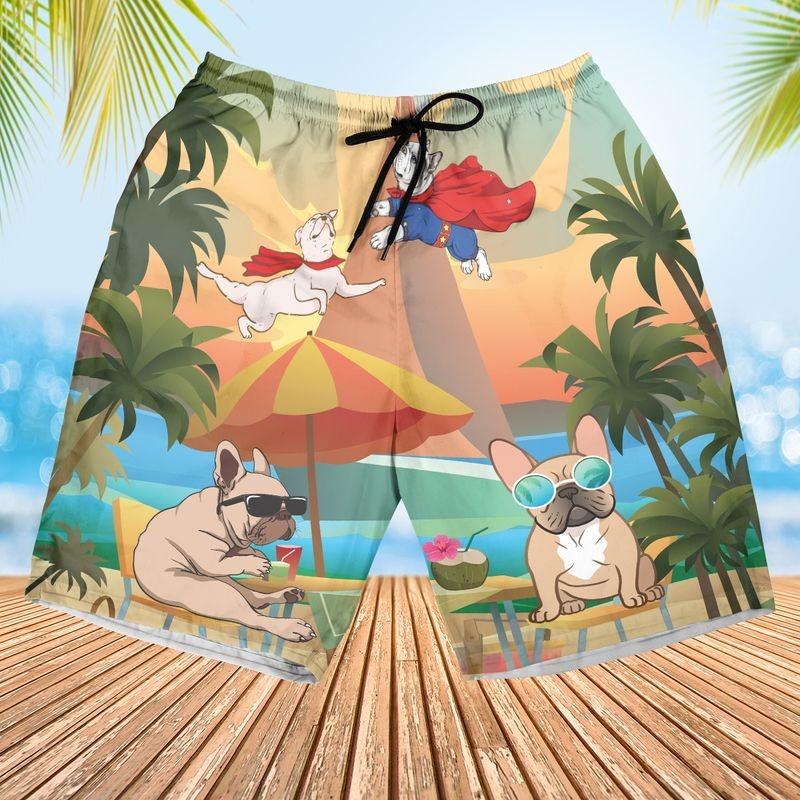 French Bulldog Aloha Hawaiian Shirt - Coconut Hawaiian Shirt, Dog Lover Summer Vacation Hawaiian Shirt For Men & Women, French Bulldog Lover - Image 2
