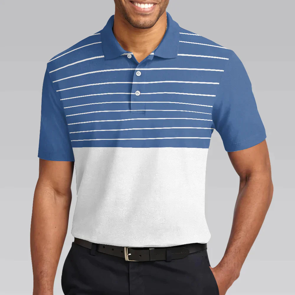 Funny Dad Polo Shirt, It’s Not A Dad Bod It’s A Father Figure Shirt For Men, Cool Gift For Fathers - Image 5