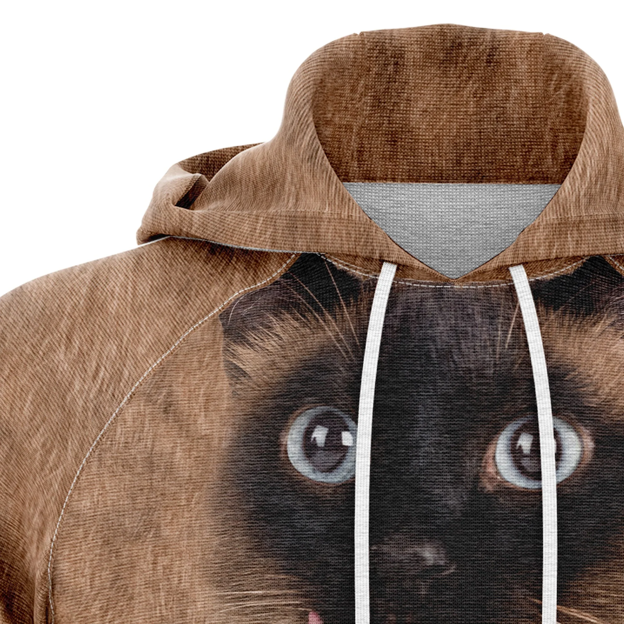 Funny Siamese Cat Pullover Premium Hoodie, Perfect Outfit For Men And Women On Christmas New Year Autumn Winter - Image 2