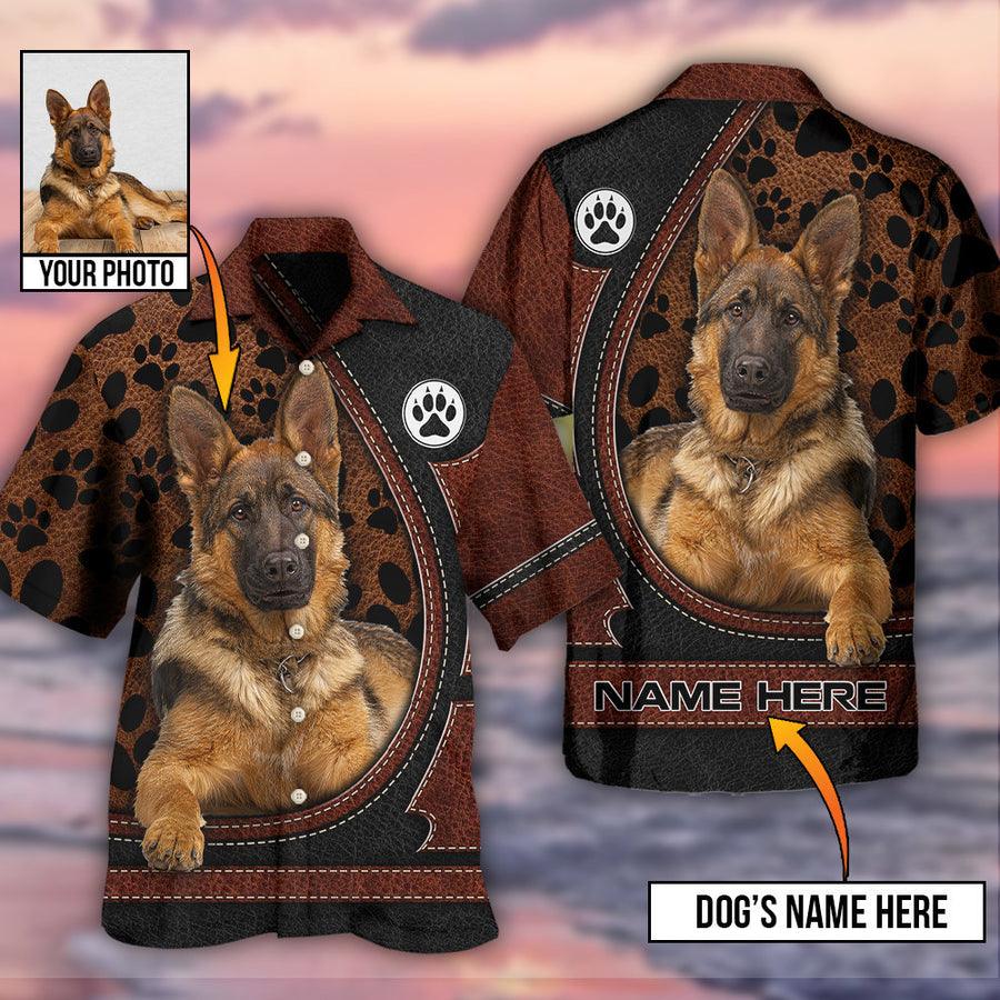 German Shepherd Hawaiian Shirt Custom - Dog Various Style Personalized Hawaiian Shirts - Perfect Gift For Men Women, Dog Lovers - Image 8