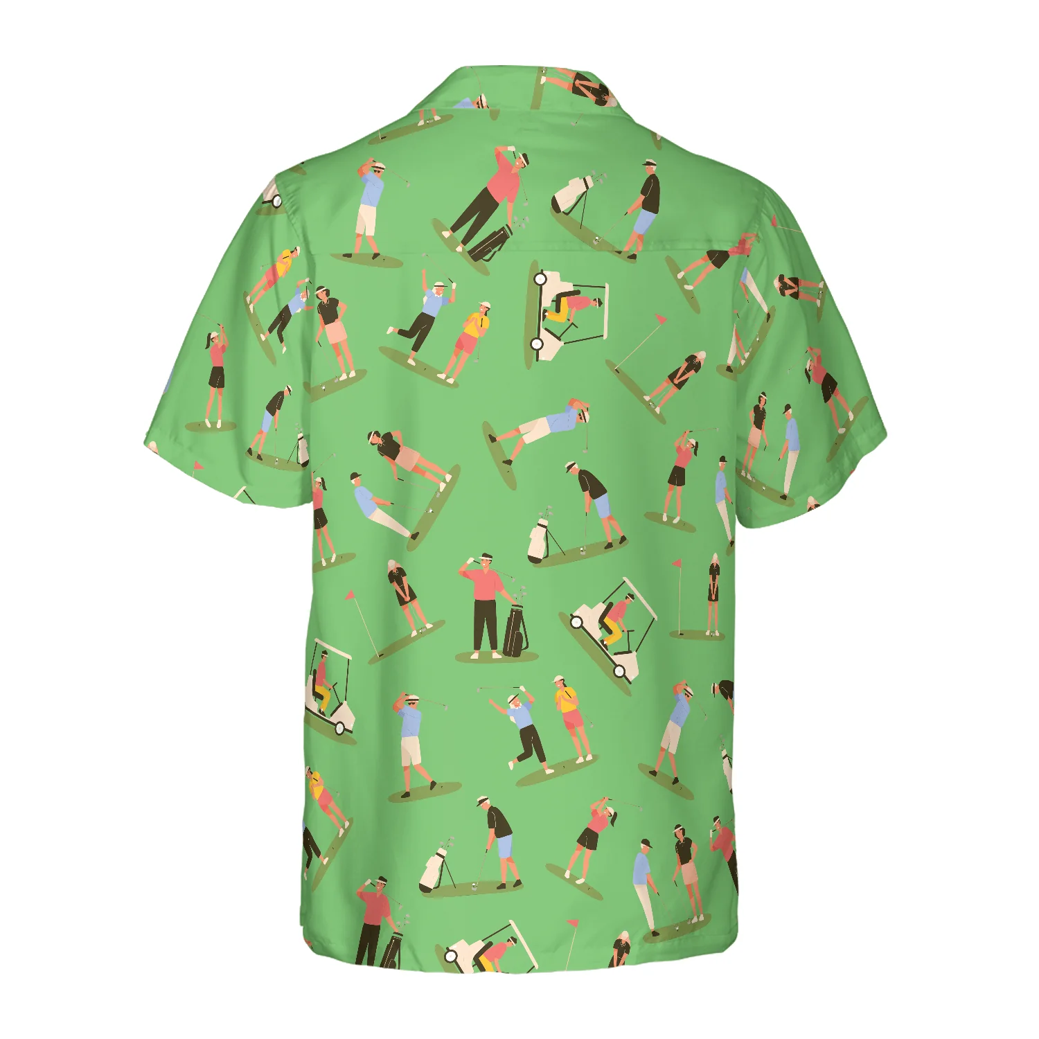 Golf Hawaiian Shirt, Collection Of Golf Players, Colorful Summer Aloha Hawaiian Shirt For Men Women, Gift For Friend, Golf Lovers, Golfers - Image 2