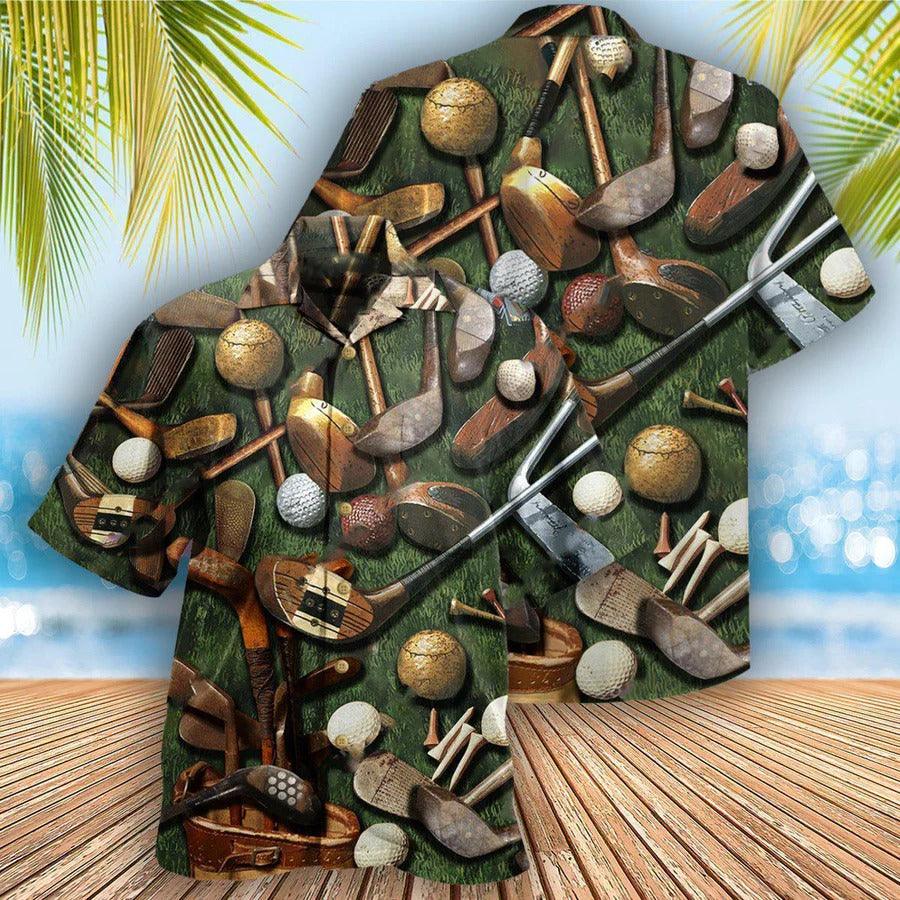 Golf Hawaiian Shirt - Golf Clubs Hawaiian Shirt For Summer - Perfect Gift For Men, Golfers, Golf Lovers - Image 2