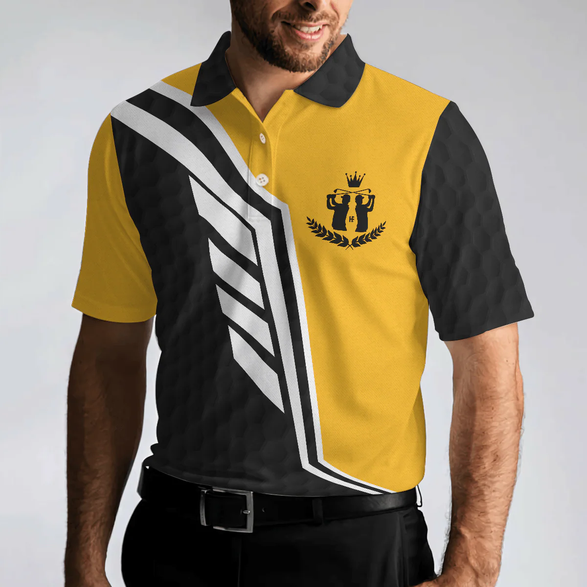 Golf Men Polo Shirt, A Day Without Golf Probably Won't Kill Me But Why Take The Risk Golf Polo Shirt, Golf Shirt With Sayings, Gift For Men, Golfers - Image 4