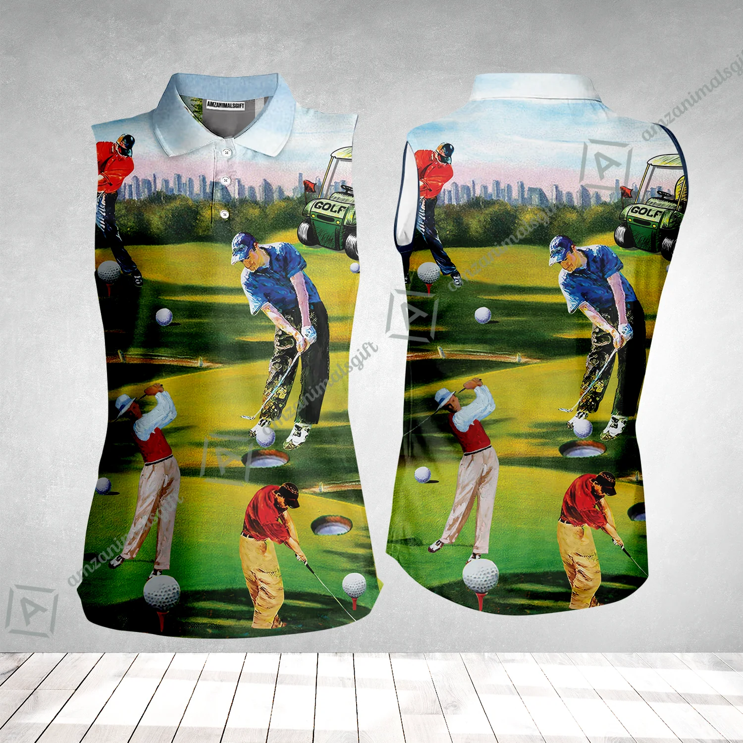 Golf Men Polo Shirt - Golf Men, Golf Cart Polo Shirt - Perfect Gift For Men & Women, Golf Lover - Image 10