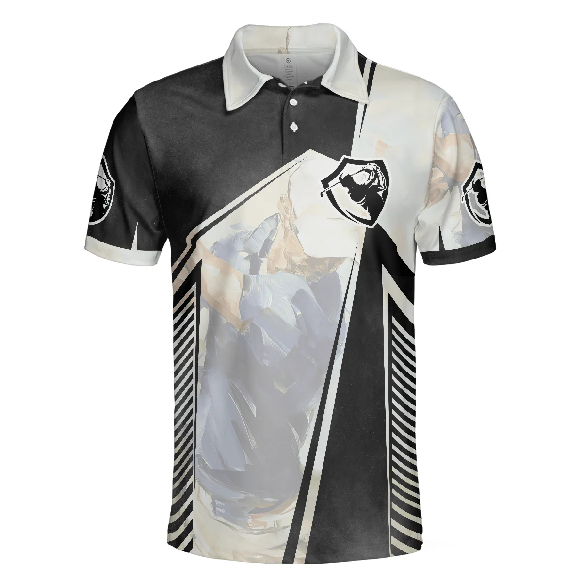 Golf Men Polo Shirt, Golf Saved Me Golfing Polo Shirt, Best Golf Shirt For Men - Perfect Gift For Golfers, Golf Lovers - Image 3