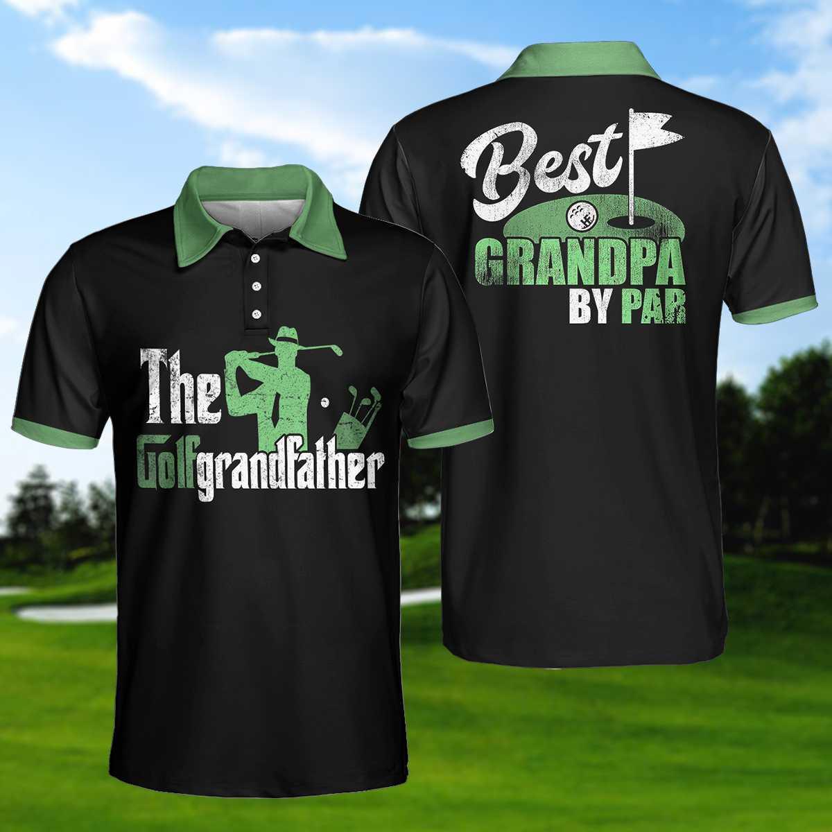Golf Men Polo Shirt, The Golf Grandfather Theme Polo Shirt, Best Golf Shirt For Men - Perfect Gift For Golfers, Golf Lovers