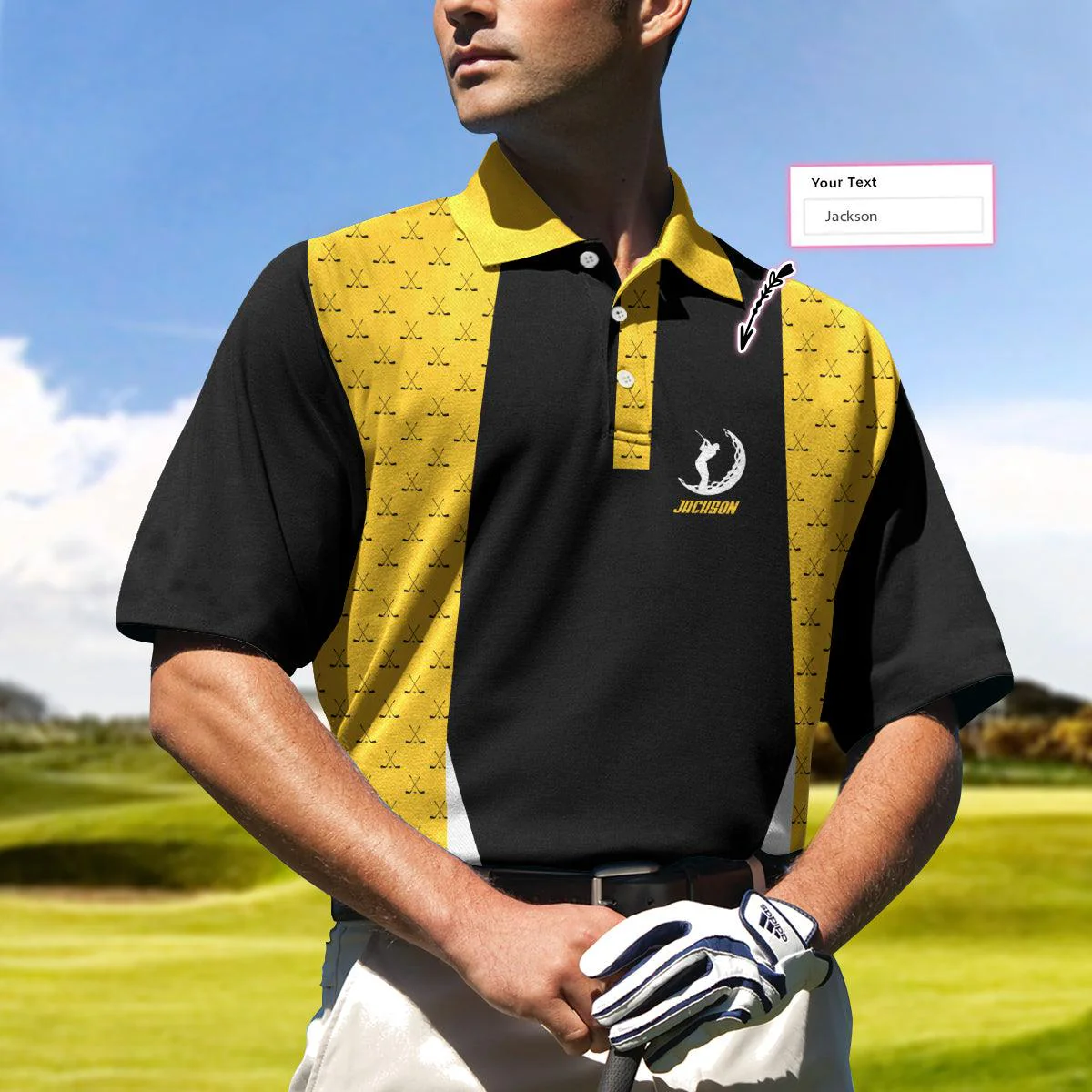 Golf Men Polo Shirts - Beer And Golf Weekend Forcast Golfing With The Change Of Drinking Men Polo Shirts - Perfect Gift For Men, Golfers, Golf Lover - Image 5