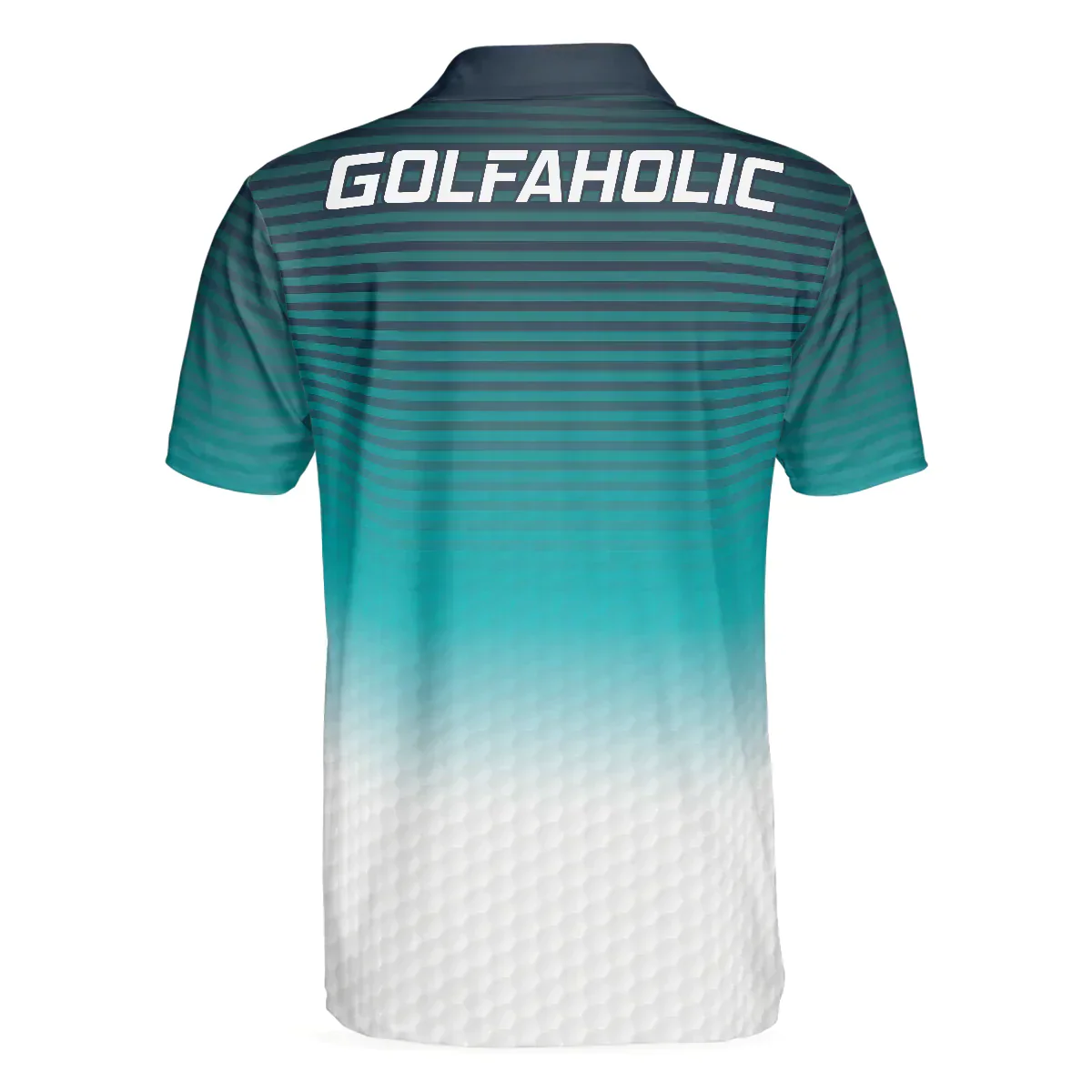 Golf Pattern Horizontal Stripes Men Polo Shirt, Life Is Full Of Important Choices Golf Polo Shirt, Best Golf Shirt For Men - Image 2