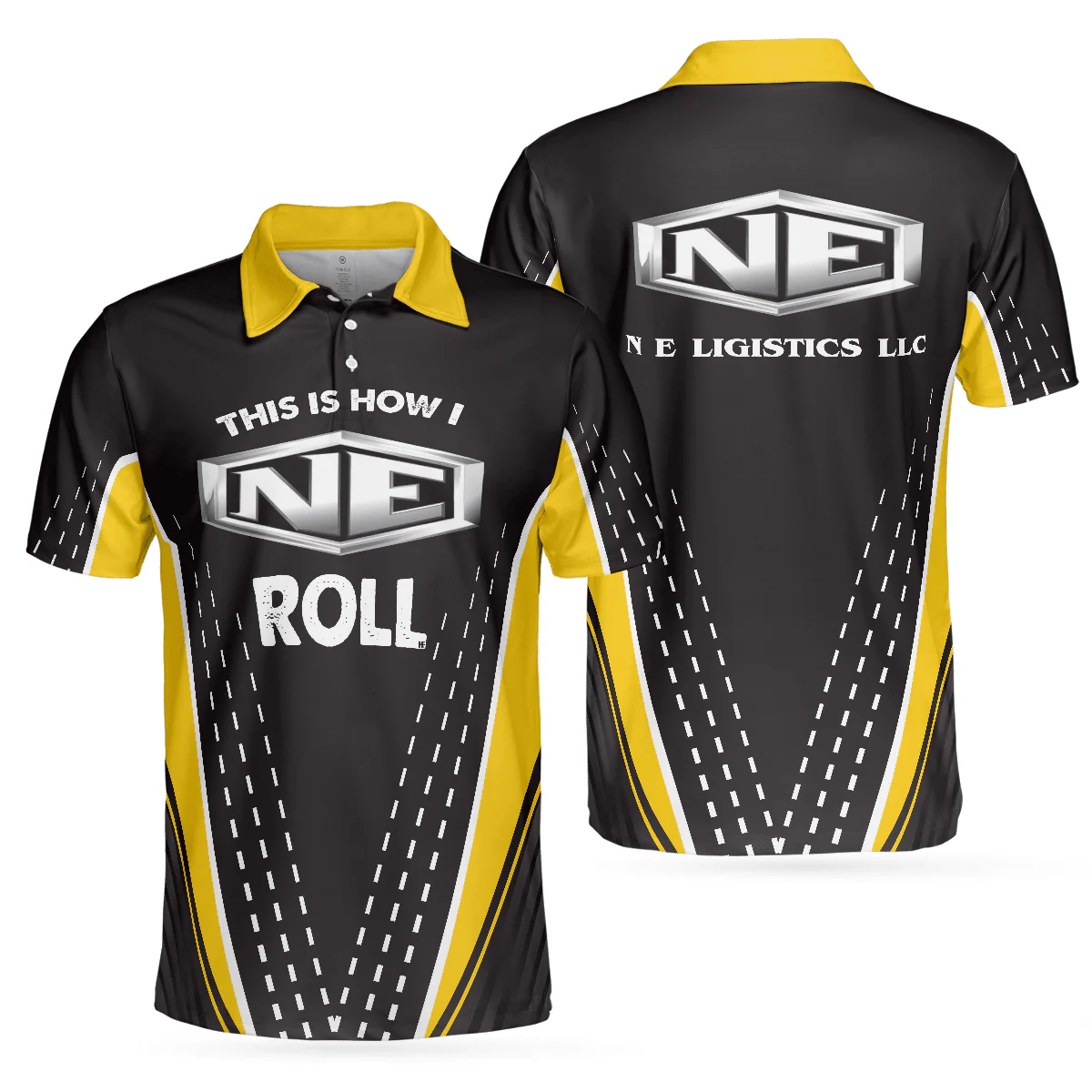 Golf Polo Shirt For Men - This Is How I Row Custom Logo Polo Shirt - Perfect Gift For Men, Golfers