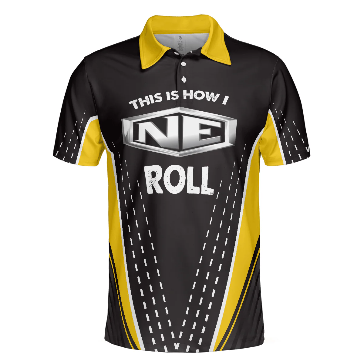 Golf Polo Shirt For Men - This Is How I Row Custom Logo Polo Shirt - Perfect Gift For Men, Golfers - Image 3