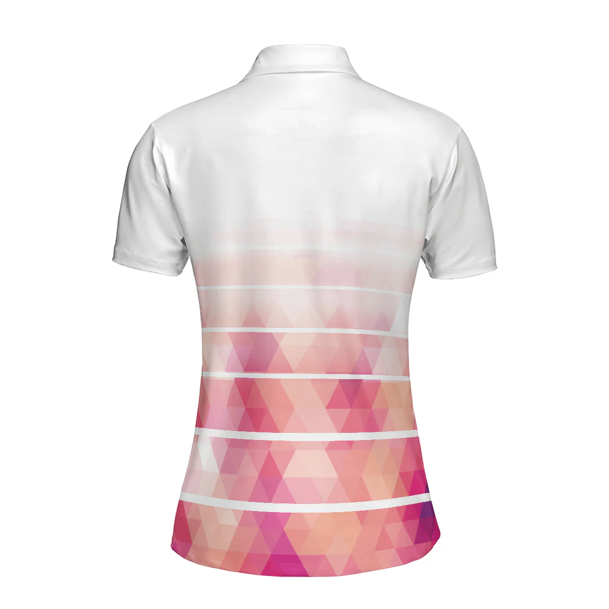 Golf Women Polo Shirt, Girl Swinging Golf Club Women Polo Shirts, Color Golf Shirt Gift For Golfers, Ladies, Golf Lovers - Image 3