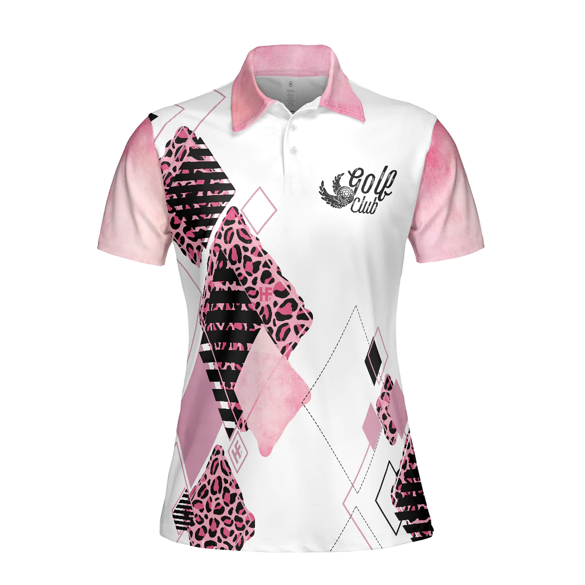 Golf Women Polo Shirt, Looks Like A Beauty Drives Like A Beast, Leopard Pattern Women Polo Shirts, Golfing Gift For Ladies, Golfers, Golf Lovers - Image 4