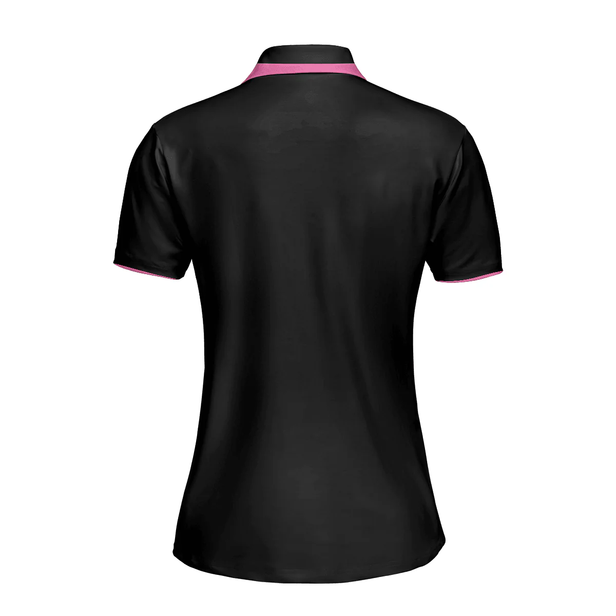 Golf Women Polo Shirt, Pink Skull Black Women Polo Shirts, Simple Golf Shirt Design Gift For Female Golfers, Ladies, Golf Lovers - Image 4