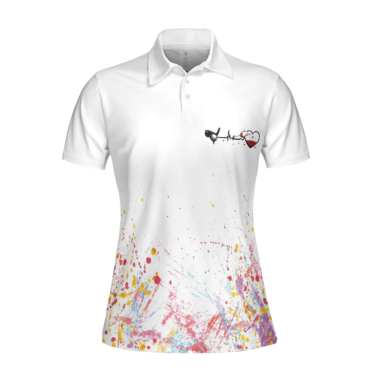 Golf Women Polo Shirt, That's What I Do Golfing From Nine To Wine Women Polo Shirts, Golf Gift For Wine Lovers, Female Golfers, Ladies, Golf Lovers - Image 4
