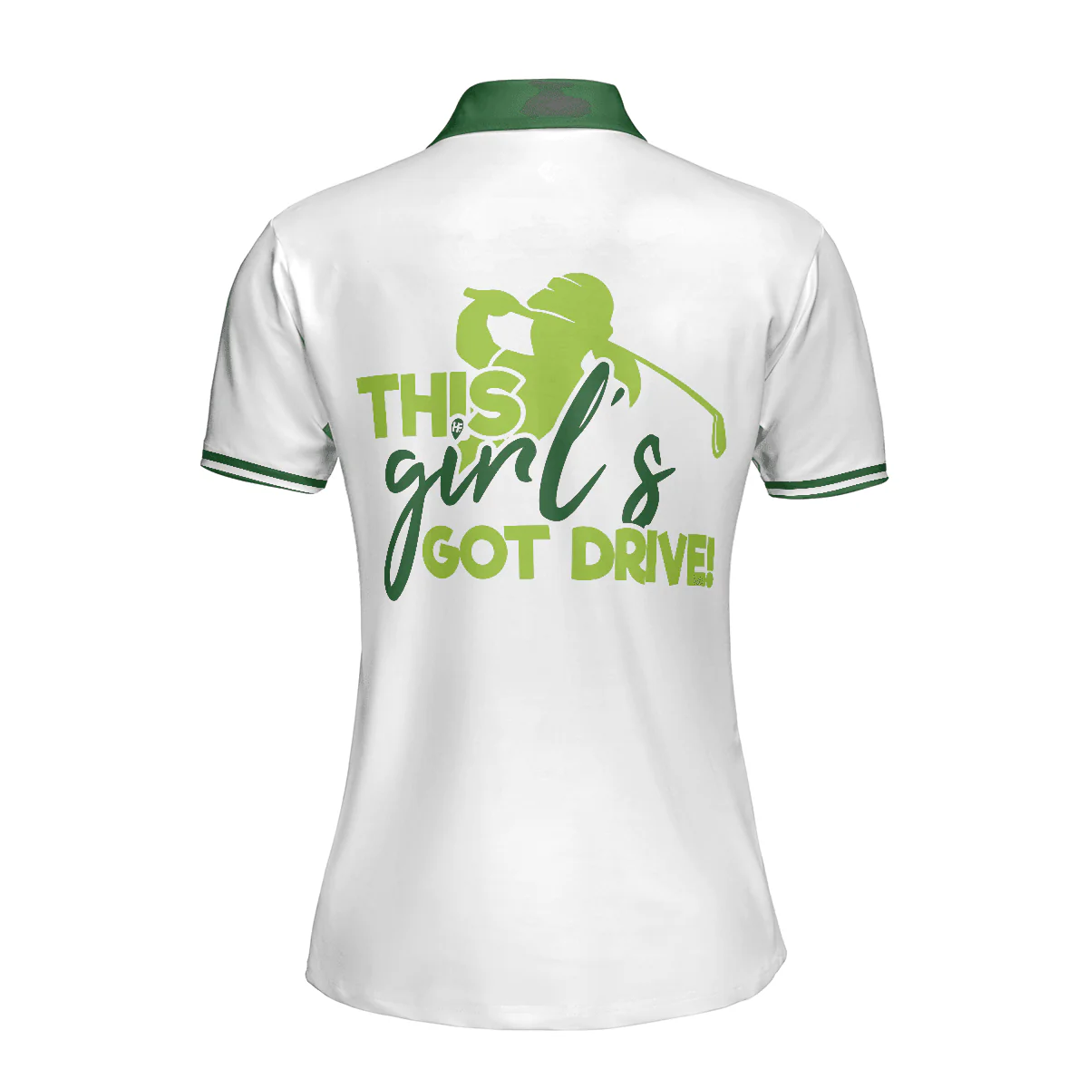 Golf Women Polo Shirt, This Girl's Got Drive Women Polo Shirts, Golfing Gift For Ladies, Golfers, Golf Lovers - Image 3