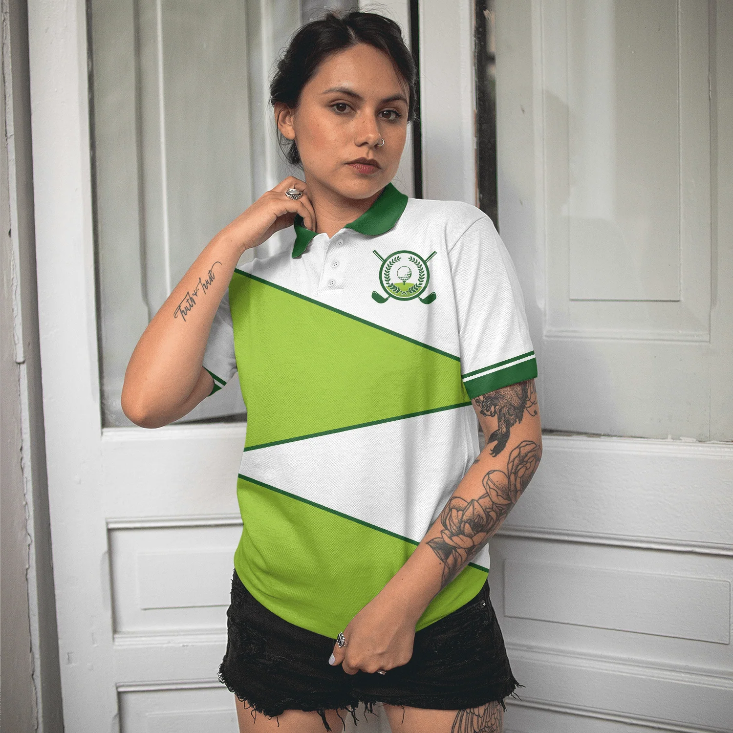 Golf Women Polo Shirt, This Girl's Got Drive Women Polo Shirts, Golfing Gift For Ladies, Golfers, Golf Lovers - Image 6