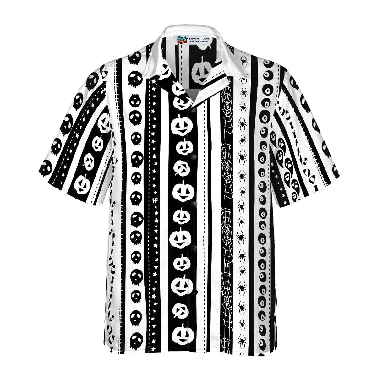 Halloween Hawaiian Shirts, Pumpkin Hawaiian Shirt - Perfect Gift For Lover, Friend, Family - Image 3