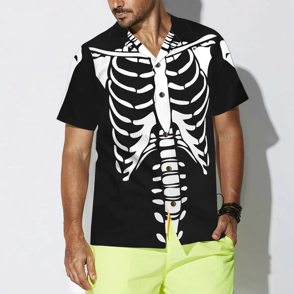 Halloween Skeleton Costume Shirt Hawaiian Shirt - Perfect Gift For Lover, Friend, Family - Image 6