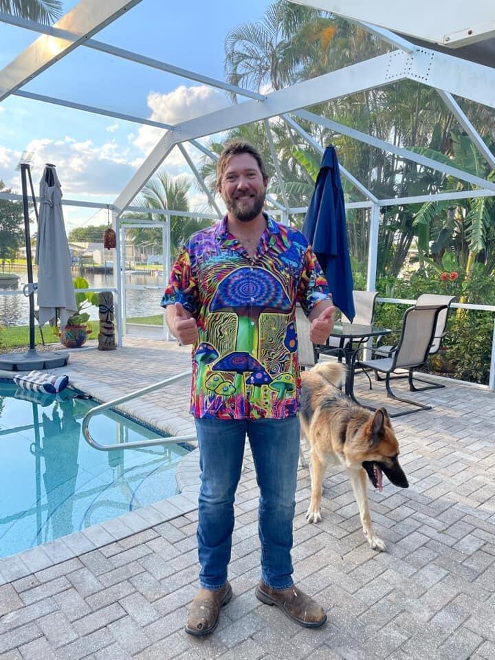 Hippie Aloha Hawaiian Shirt - Hippie Mushroom Stunning Magic Style Hawaiian Shirt For Summer - Perfect Gift For Friend, Family - Image 3