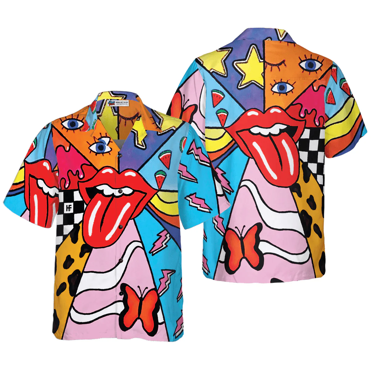 Hippie Hawaiian Shirt - Hippie Shirt For Men Hawaiian Shirt - Perfect Gift For Husband, Boyfriend, Friend, Family