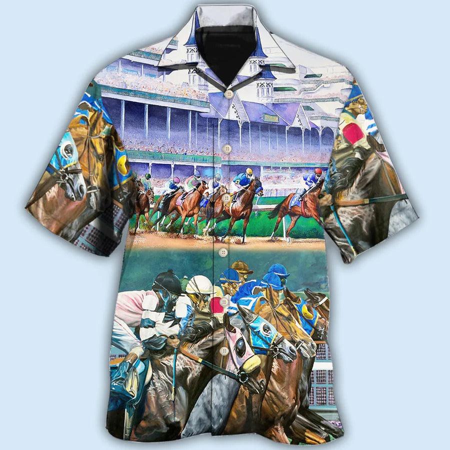 Horse Hawaiian Shirts For Summer - Horse Racing We Love Amazing Style - Perfect Gift For Men, Horse Racing Lovers - Image 3