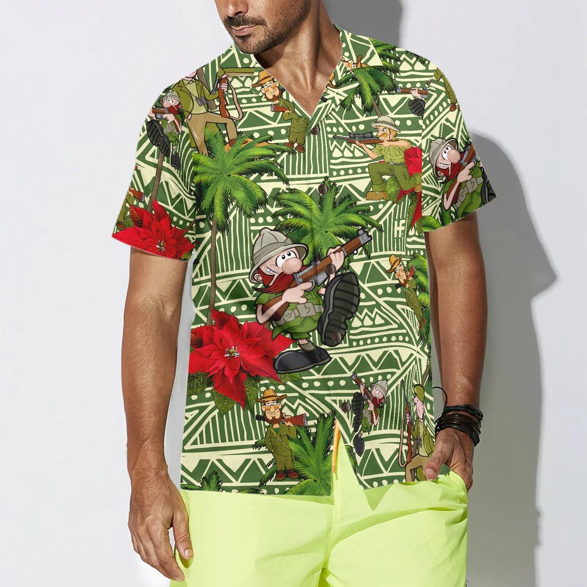 I Am A Hunter Hawaiian Shirt, Hunter Hawaiian Shirt, Hunter Summer Aloha Shirt- Perfect Gift For Men, Women, Husband, Wife, Friend, Family - Image 5