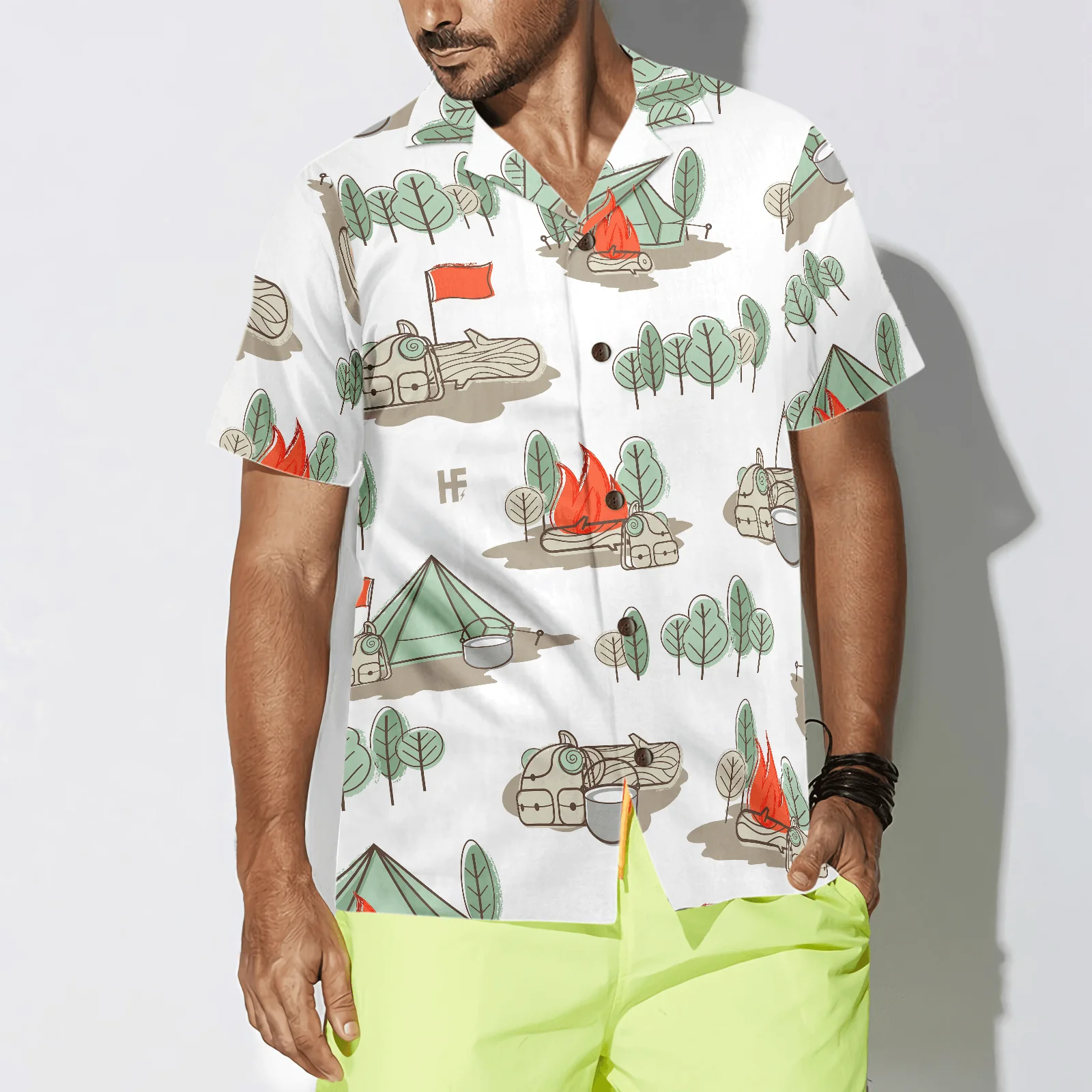 I Just Want To Drink Beer Go Camping And Take Naps Aloha Hawaiian Shirt For Summer, Colorful Shirt For Men Women, Perfect Gift For Friend, Team - Image 5