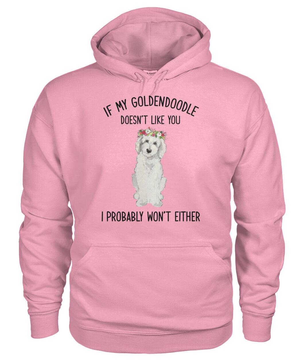 If My Goldendoodle Doesn't You I Probably Wont Either Unisex Hoodie - AMTS00227LA - Image 2
