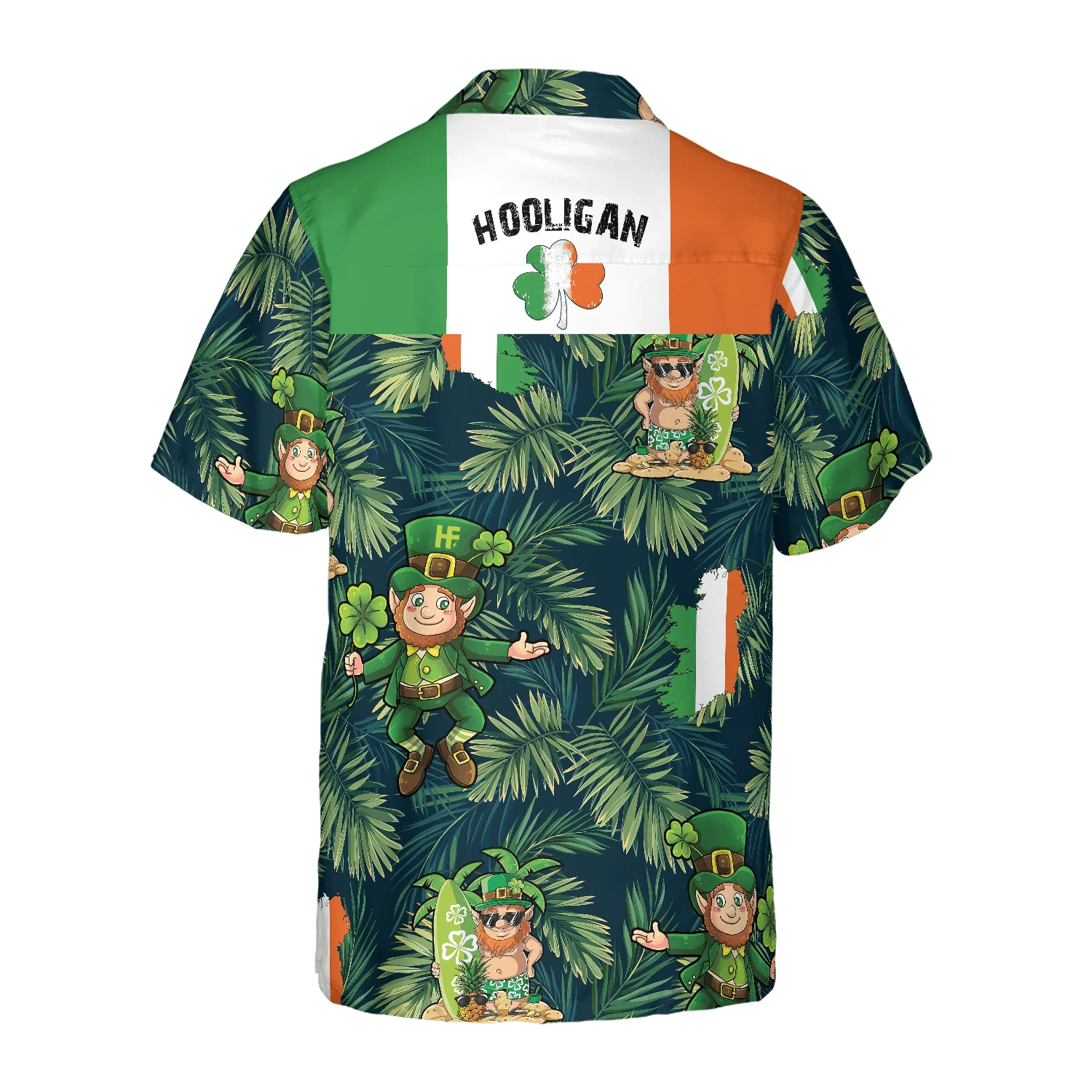 Irish Hooligan Saint Paddy's Day Hawaiian Shirt, Colorful Summer Aloha Shirts For Men Women, Perfect Gift For Husband, Wife, St. Patrick's Day - Image 3