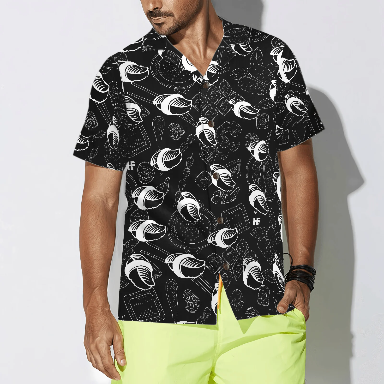 Japanese Sushi Food Aloha Hawaiian Shirt For Summer, Colorful Shirt For Men Women, Perfect Gift For Friend, Team, Family - Image 4