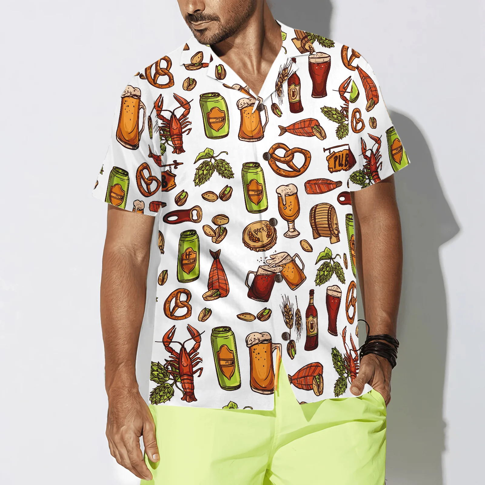 Let's Drink Premium Beer Aloha Hawaiian Shirt For Summer, Colorful Shirt For Men Women, Perfect Gift For Friend, Team, Family - Image 4