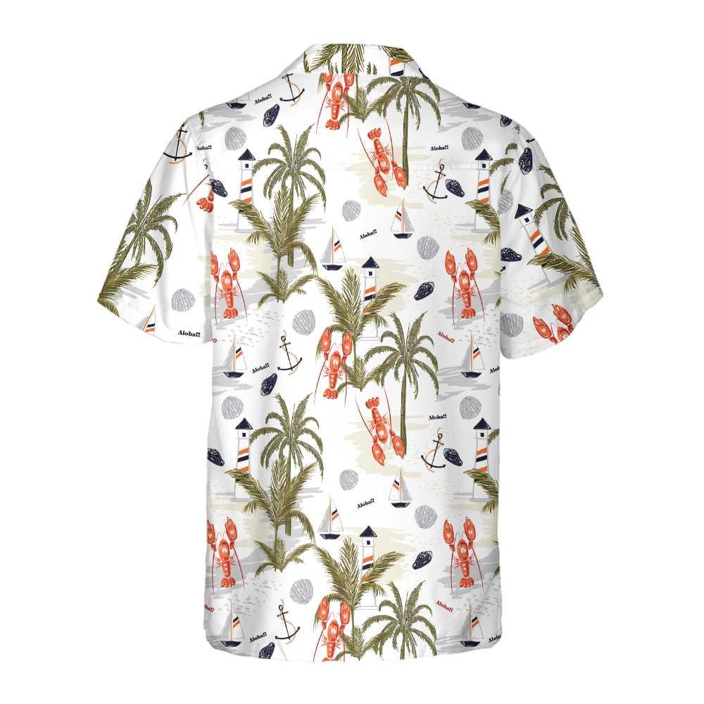Lobster Aloha Hawaiian Shirt For Summer, Summer Island Of Lobster, Tropical Lobster Hawaiian Shirt For Men Women Adults, Gift For Friend, Family - Image 2