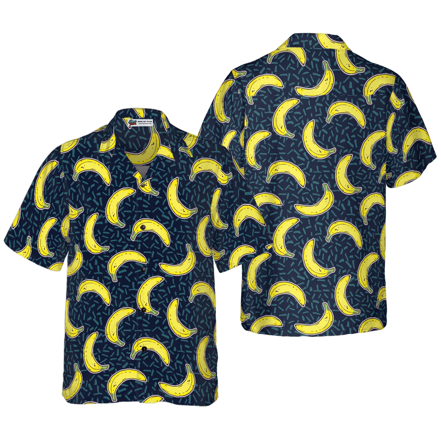 Look At My Banana Aloha Hawaiian Shirt For Summer, Colorful Shirt For Men Women, Perfect Gift For Friend, Team, Family