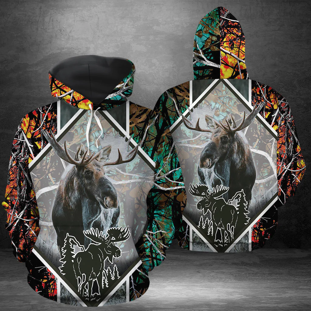 Love Moose Awesome Pullover Premium Hoodie, Perfect Outfit For Men And Women On Christmas New Year Autumn Winter