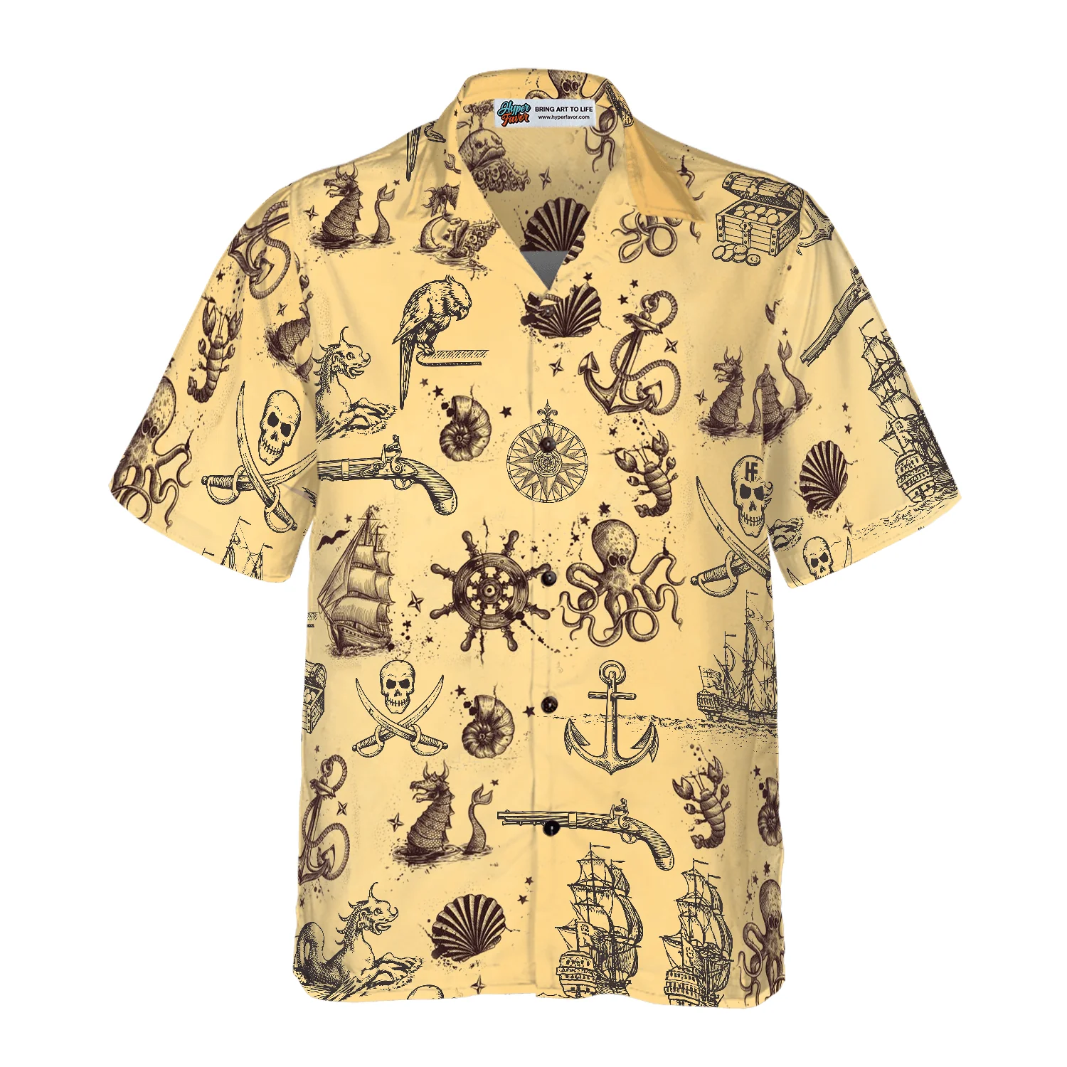 Margarita Cocktail Pattern Hawaiian Shirt, Colorful Summer Aloha Shirt For Men Women, Perfect Gift For Friend, Family, Husband, Wife - Image 5