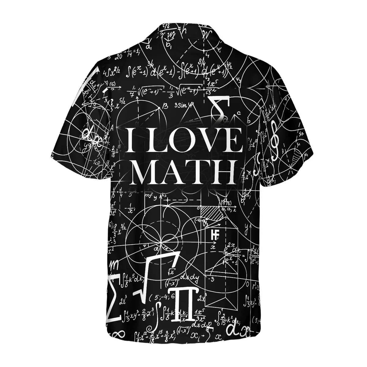 Math Aloha Hawaiian Shirt, Math Seamless Pattern Hawaiian Shirt, Math Hawaiian Shirt For Summer - Perfect Gift For Men, Women, Math Lover, Friend - Image 3