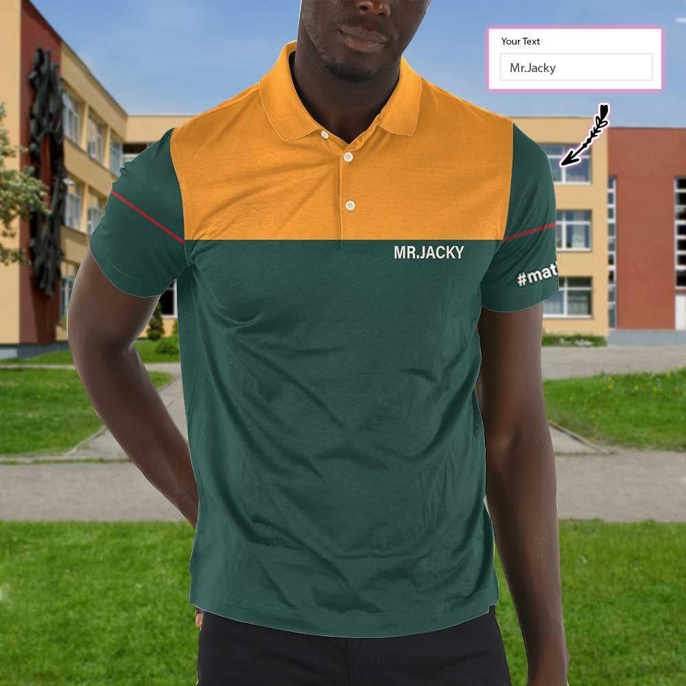 Math Teacher Custom Men Polo Shirt, I Am A Math Teacher What's Your Superpower Custom Polo Shirt, Personalized Gift For Teachers - Image 5