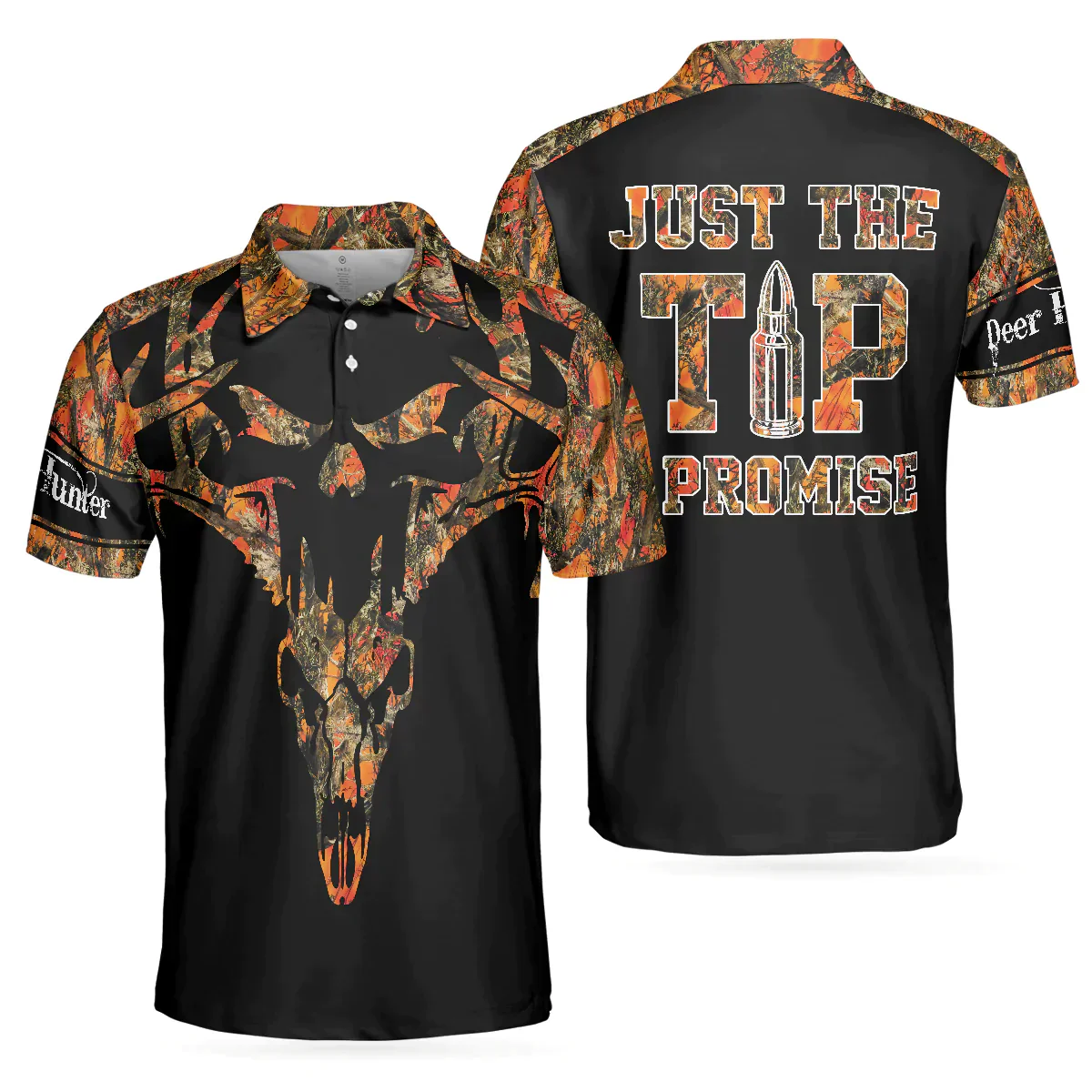 Men Billiard Polo Shirt - Personalized Black And White Billiards Design, Just The Tip I Promise Billiards Custom Shirt, Gift For Billiards Lovers