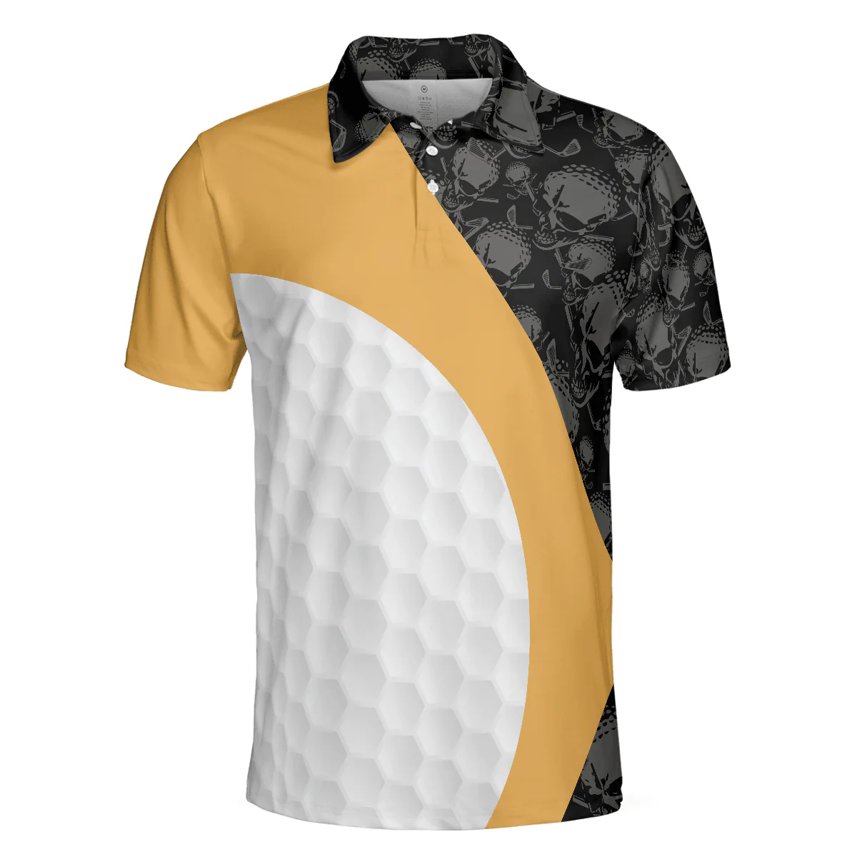 Men Golf Polo Shirt - Colorful Golfing Men Polo Shirt, Golf Beer Repeat Shirt For Male Players, Cool Golf Gift Idea For Men, Golfers - Image 3