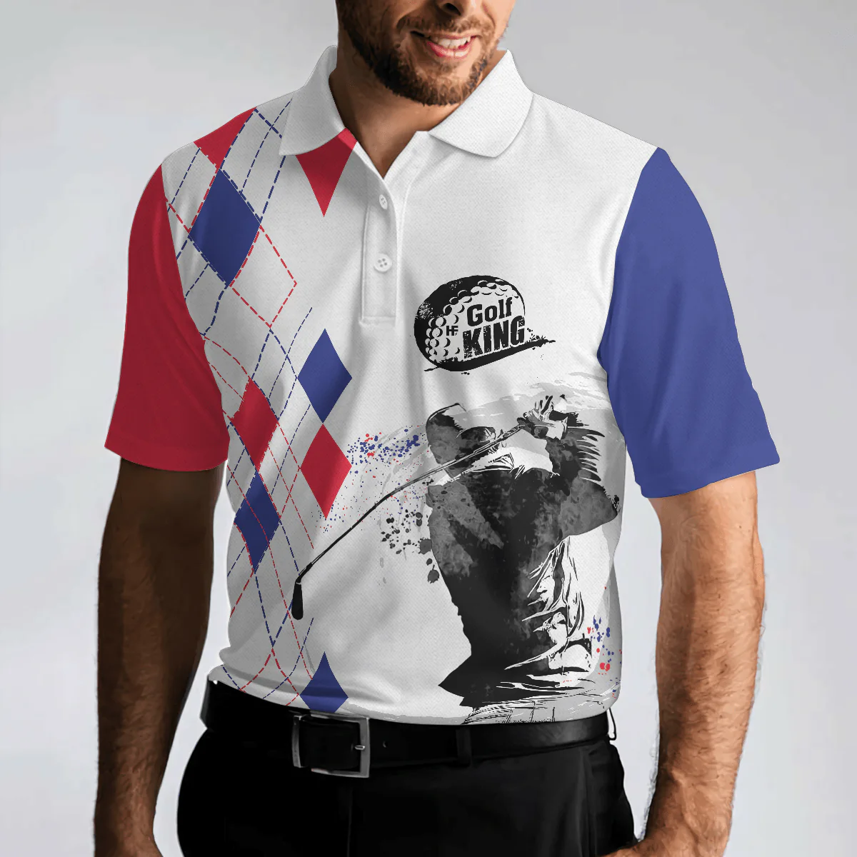 Men Golf Polo Shirt - Golf Is My Game I Just Wish I Was Good At It Men Golf Polo Shirt - Perfect Polo Shirt For Men, Golfers - Image 5
