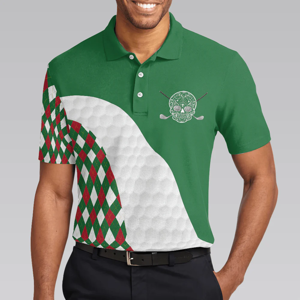 Men Golf Polo Shirt - Golfing Without Tacos Is Just Walking On The Grass Golf Shirt Men Polo Shirt - Perfect Polo Shirt For Men, Golfers - Image 4