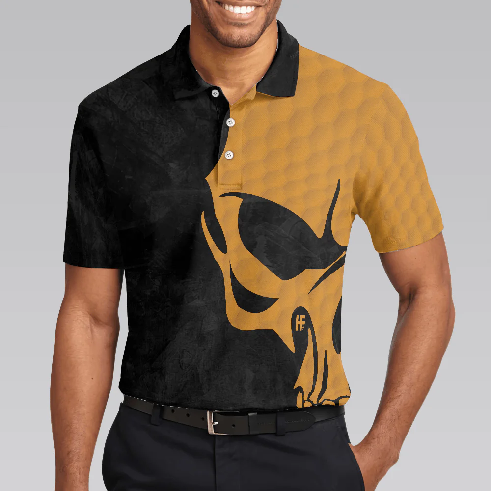 Men Golf Polo Shirt - I Just Want To Play Golf And Ignore All Of My Old Man Problems Golf Polo Shirt, Golfing Shirt With Sayings For Men, Golfers - Image 4