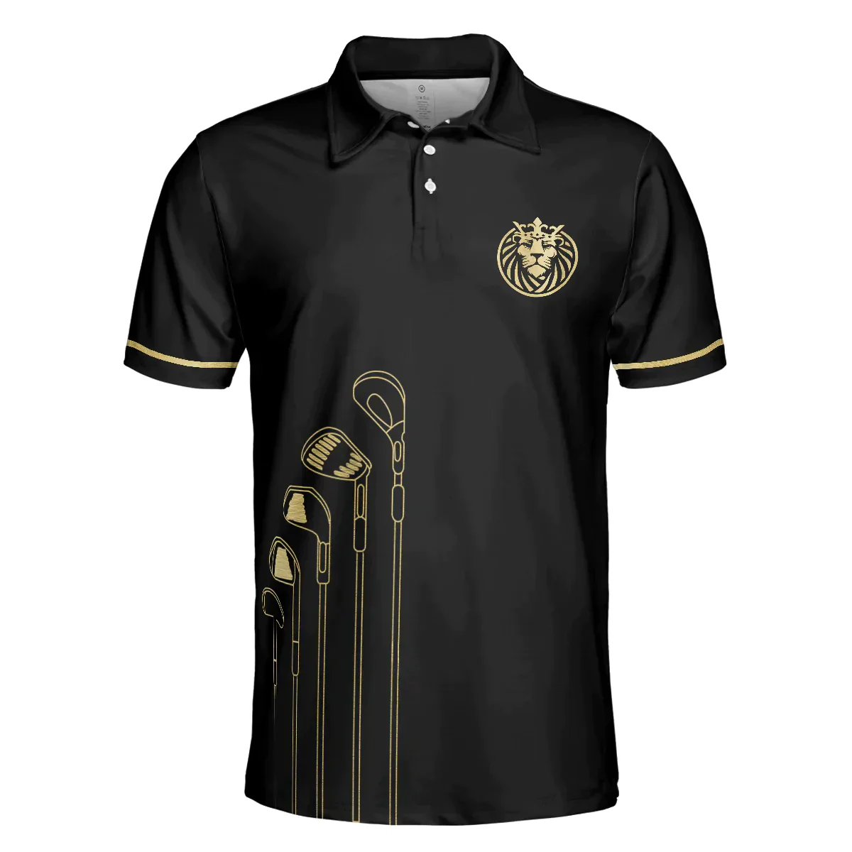 Men Golf Polo Shirt - Life Is Full Of Important Choices, Simple Golfing Men Golf Polo Shirt - Perfect Polo Shirt For Men, Golfers - Image 3